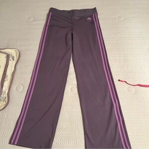Adidas Purple and Pink Sweatpants for‎ Active Comfort